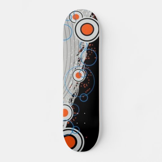 Funky Circular Motif Skateboard (Recto)