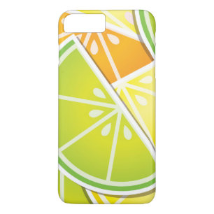 Funky citruswig 	iPhone 8 plus / 7 plus hoesje