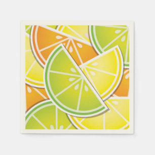 Funky citruswig servet