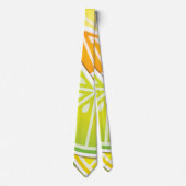 Funky citruswig stropdas (Voorkant)