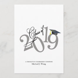 Funky Class of 2019 Afstuderen Kaart