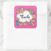 Funky Cloud Dank u Sticker (Tas)