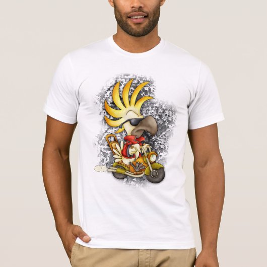 Funky Cockato T Shirt - Cockato T (Voorkant)