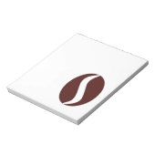 Funky Coffee Bean Notitieblok (Gedraaid)