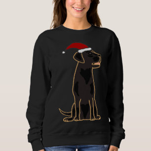 Funky Cool Black Labrador Retriever Dog Kerstmis Trui