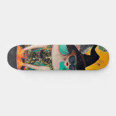 Funky Cool Witch Skateboard (Horizontaal)