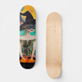 Funky Cool Witch Skateboard (Voorkant)