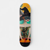 Funky Cool Witch Skateboard (Devant)