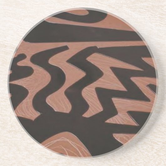 Funky Copper Onderzetter (Voorkant)
