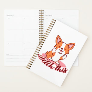 Funky Corgi Chien moyen Dog Extraire ceci
