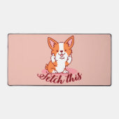 Funky Corgi Chien moyen Dog Extraire ceci (Recto)