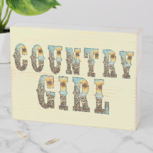 Funky Country Girls Typografie