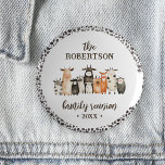 Funky Cow Imprimer Pays Famille Réunion<br><div class="desc">Grosse Vache Imprimer Pays Famille Bouton Réunion Rassemblez 'autour du troupeau pour un barnyard bash comme pas de sous avec cette Funny Vache Famille Réunion Collection. Doté de vaches de haute terre d'aquarelle fantaisie et d'accents d'impression de vaches de charme, il prépare le terrain à une descente hilarante. Parfait pour...</div>