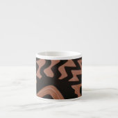 Funky Cuivre Zigzag Spécial Mug (Devant)