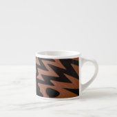 Funky Cuivre Zigzag Spécial Mug (Droite)