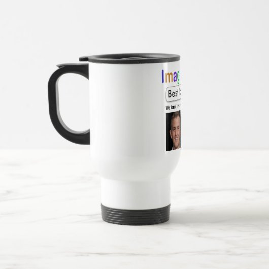 Funky Custom Best Boss Search Gift Mug (Gauche)