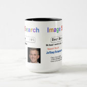 Funky Custom Best Boss Search Gift Mug (Centre)