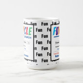 Funky Custom Meilleur Funcle Cadeau Magie Mug (Centre)