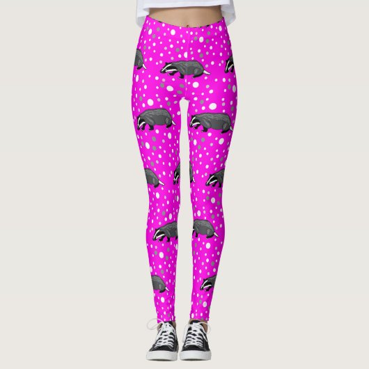 Funky dasterleggings! leggings (Voorkant)