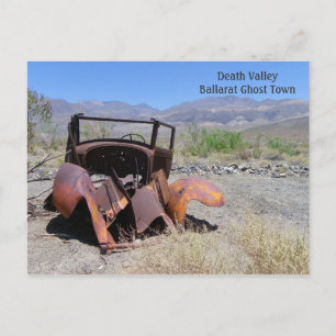 Funky Death Valley Briefkaart! Briefkaart