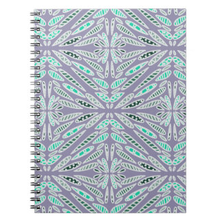 Funky Design Floral Geometric  Notitieboek