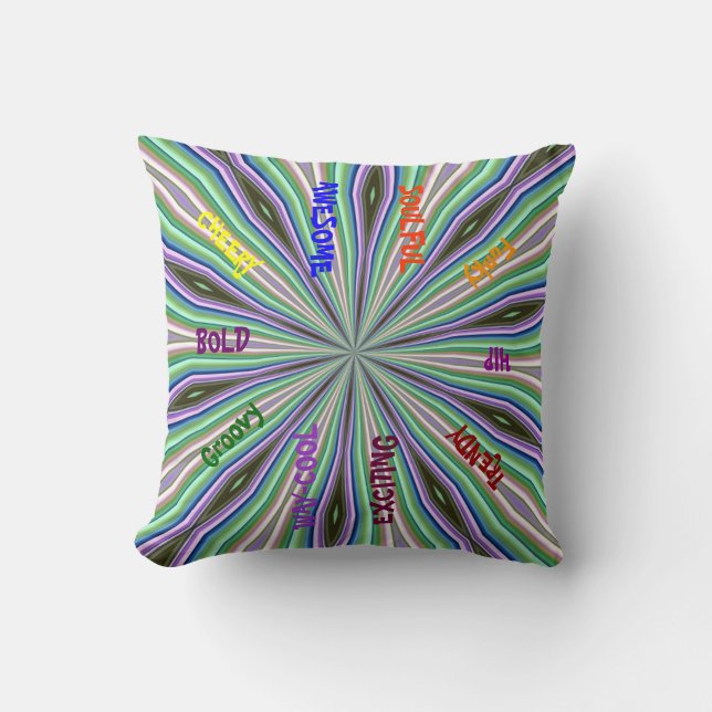 Funky Design Pillow Kussen (Voorkant)