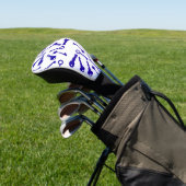 Funky Different Key Shapes Keys Pattern Golfheadcover (Insitu)