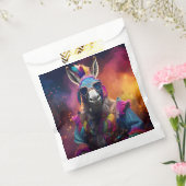 Funky Donkey Blue Glasses Bedankzakje (Gezegeld)