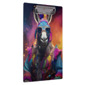 Funky Donkey Blue Glasses Klembord (Rechts)