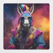Funky Donkey Blue Glasses Labels (Design 1)