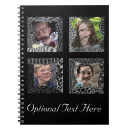 Funky Doodle Afbeelding Lijst Collage Notitieboek