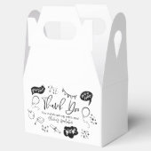 Funky Doodle Graduation Party Wit Bedankdoosjes (Geopend)