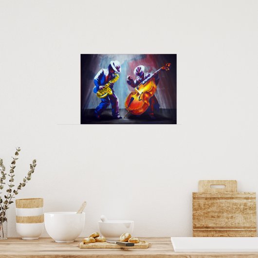 Funky Duel Poster (Keuken)