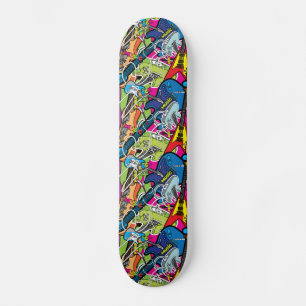 Funky Elektrische Gitaar Skateboard