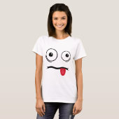 Funky Face T-shirt (Voorkant volledig)