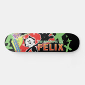 Funky Felix Skateboard (Horizontaal)