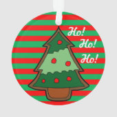 Funky Festive Tree Ornament (achterkant)