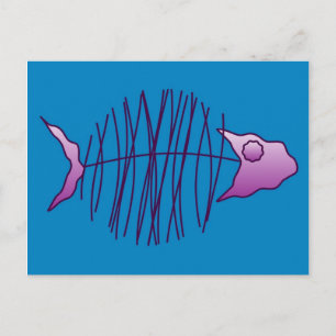 Funky Fish Briefkaart