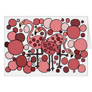 Funky Flamingo Art