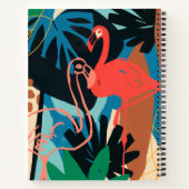 Funky Flamingo Notitieboek (Achterkant)
