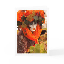 Funky Folded Blank Wenskaart