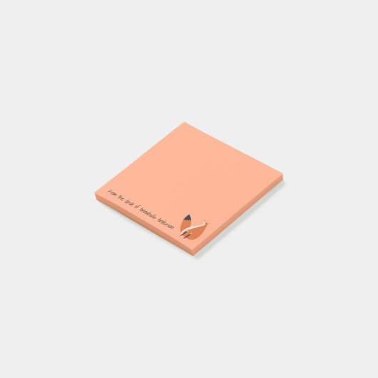 Funky Fox Post-it Notes (Schuin)