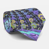 Funky Fractal Stropdas (Opgerold)