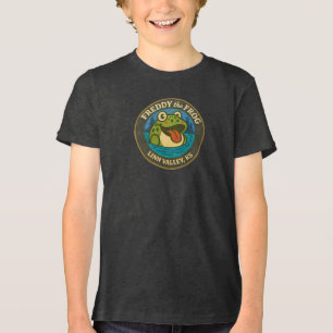 Funky Freddy Frog van Linn Valley, KS Kids T-shirt
