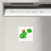 Funky Frog Prince - Aimants de réfrigérateur anima (In Situ (Lave-vaisselle))