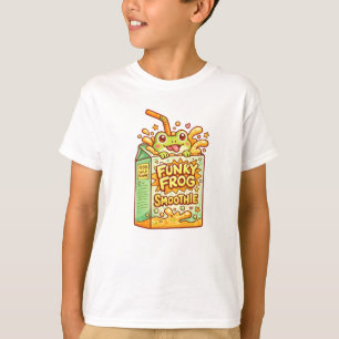 Funky Frog Smoothie Kids T-Shirt -> Funky Kikker S