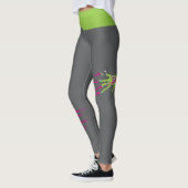 Funky Fun Bloody Zombie Ripped Zombie Attack! Leggings (Links)