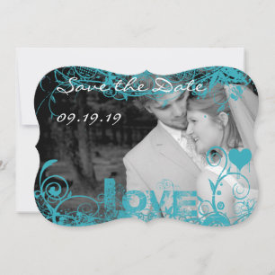 Funky Fun Photo Wedding Save the Date