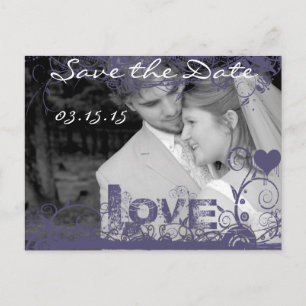 Funky Fun Save The Date met je foto's Aankondigingskaart