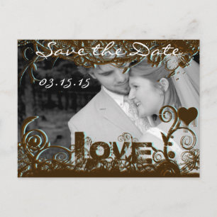 Funky Fun Save The Date met je foto's Aankondigingskaart